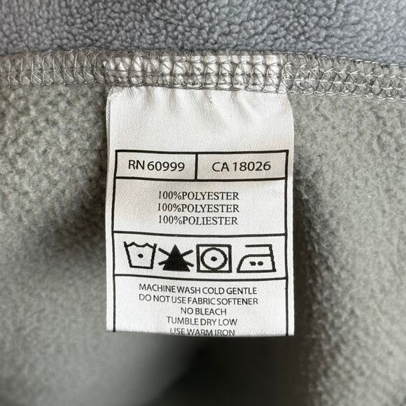 Barely Worn Men's San Diego State SDSU Aztecs Gray Fleece Lined Quarter Zip-4XL - Picture 6 of 6